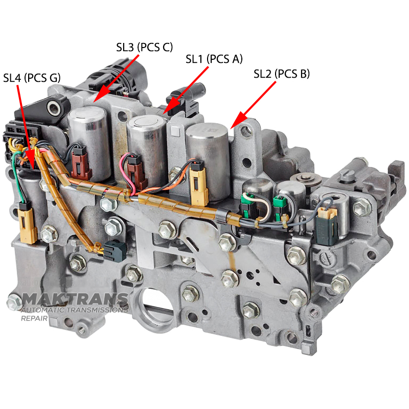Adapter for testing solenoids U660E