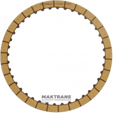 Friction disc C4 Clutch TOYOTA / LEXUS UB80E, UB80F, 09S (AQ300), AWF8G30 — outer Ø 127 mm, thickness 1.50 mm, 40 teeth