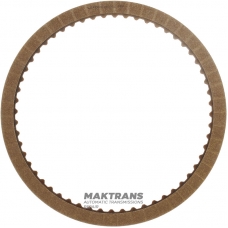 Friction disc K2 Clutch AS66RC, AS69RC — 68269651AA, thickness 2.05 mm, outer Ø 204.75 mm, 56 teeth