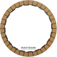Reverse Clutch Friction Disc FORD 8F24 — outer diameter 194.70 mm, thickness 1.60 mm, 20 teeth, J1KZ-7F219-A
