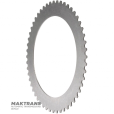 Torque converter friction disc UB80E, UB80F, 09S (AQ300), AWF8G30 — inner diameter 129.25 mm, thickness 2.15 mm, 52 teeth, 219800