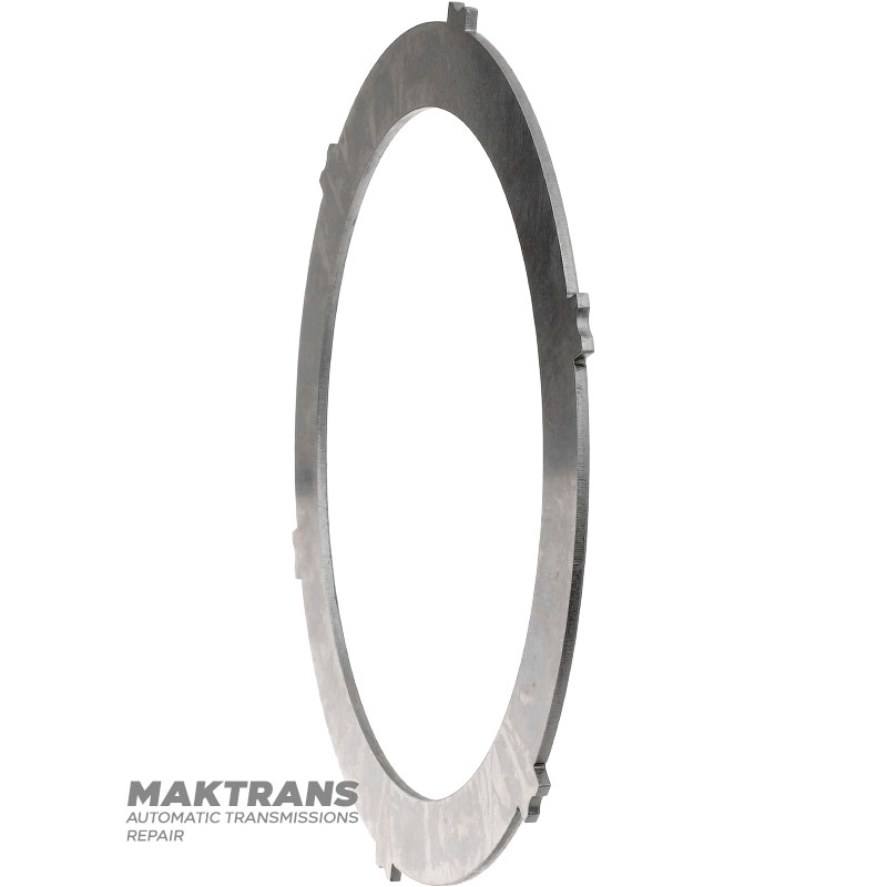 Ford 8F24 Reverse Clutch Steel Disc – 163.50 mm inner diameter, 2.80 mm thick, 6 teeth, J1KZ-7F220-A, 409739-280
