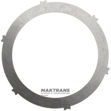 Ford 8F24 Reverse Clutch Steel Disc – 163.50 mm inner diameter, 2.80 mm thick, 6 teeth, J1KZ-7F220-A, 409739-280