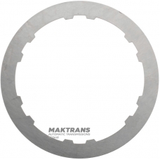 Steel disc E Clutch Ford 10R140 — outer Ø 200.75 mm, thickness 3.60 mm, 12 teeth, LC3Z-7B442-E, 431709-350