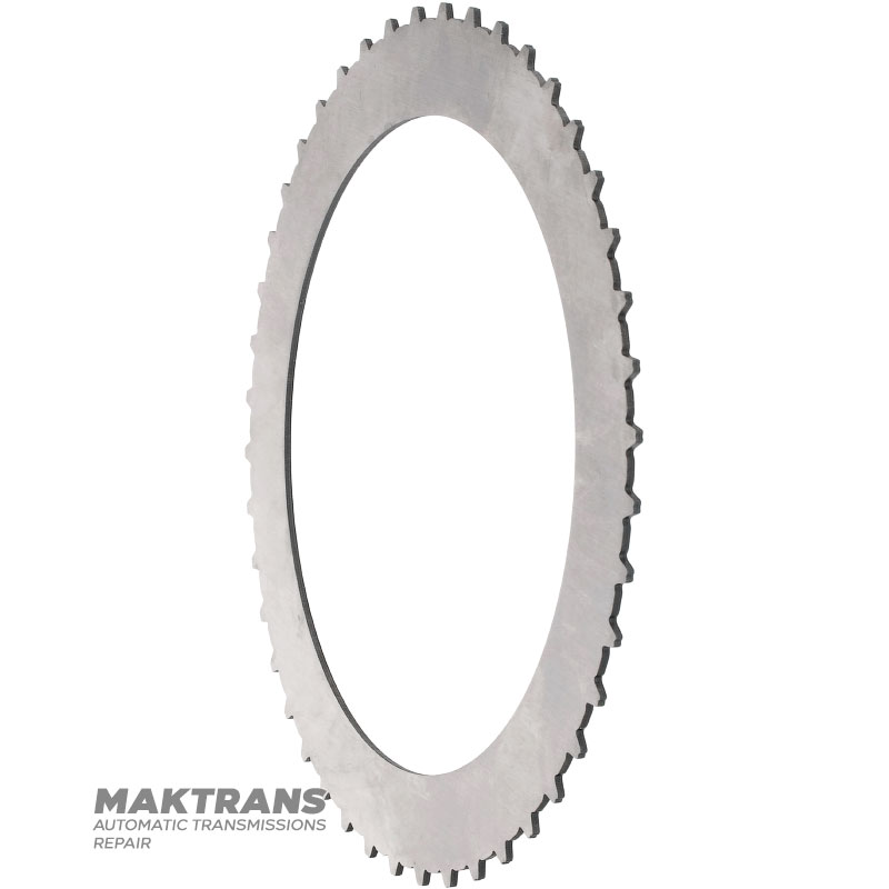 Steel disc D (Low) Clutch FORD 10R140 — inner Ø 126.30 mm, thickness 2.40 mm, 44 teeth, LC3Z-7G474-A, 431711-170
