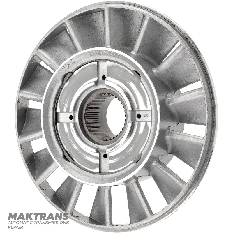 Torque converter torque converter wheel HONDA B7XA, B7ZA, BAYA, M7ZA, MRDA — outer diameter 166.20 mm, 32 splines