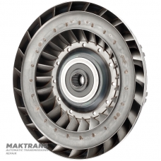 Torque converter turbine wheel for Honda B7XA, B7ZA, BAYA, M7ZA, MRDA — outer diameter 254.80 mm, blade marking P8