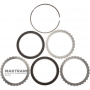 Set of steel and friction discs for the ZF 8HP65A (Q177) torque converter - 2 friction discs (total thickness of the set is 13.85 mm)