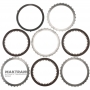 Set of steel and friction discs B3 Brake Mercedes-Benz 722.6, 722.8 - 3 friction discs (total thickness of the set 17.20 mm)