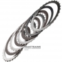 Set of steel and friction discs B3 Brake Mercedes-Benz 722.6, 722.8 - 3 friction discs (total thickness of the set 17.20 mm)