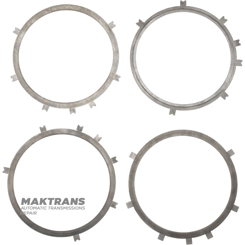 Underdrive Brake steel wheel kit for Hyundai/KIA A6MF1, A6MF2, A6MF2H — support wheel (thickness 3.80 mm/2.50 mm), steel wheel (thickness 1.80 mm)