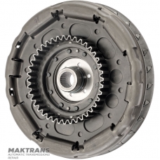 Turbine wheel, torque converter spring damper JATCO JR507E, NISSAN RE5R05A — outer Ø 254.50 mm, 24 splines, blade markings F5, F4, F3