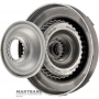 Front cover (with locking piston) of the JATCO JR507E, NISSAN RE5R05A torque converter - outer Ø of the housing 275.85 mm, 4 mounting holes (inner Ø 8.90 mm), pilot height 17 mm (outer Ø 20 mm)