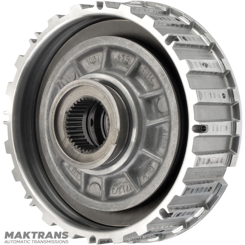 Drum C Clutch ZF 8HP55A, 8HP65A, 8HP70, 8HP75 — empty, without discs and rubber-coated piston, 1087475035, 1087475014