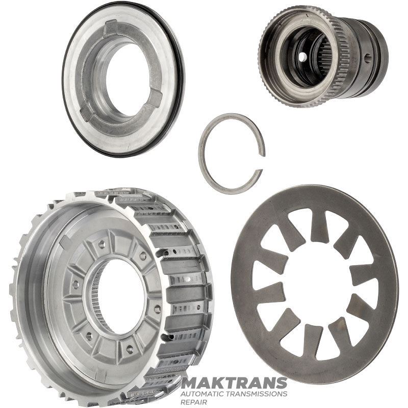 Drum C Clutch ZF 8HP55A, 8HP65A, 8HP70, 8HP75 — empty, without discs and rubber-coated piston, 1087475035, 1087475014