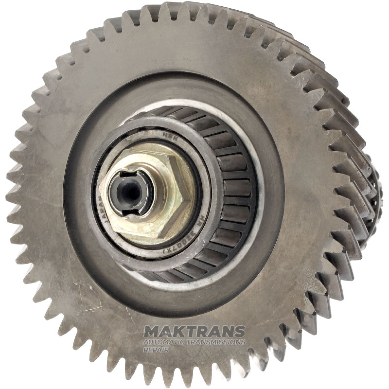 Intermediate shaft of differential JATCO JF404 / RE4R05A 001323855B — 20 teeth (outer Ø 56 mm) / 53 teeth (outer Ø 126.75 mm)