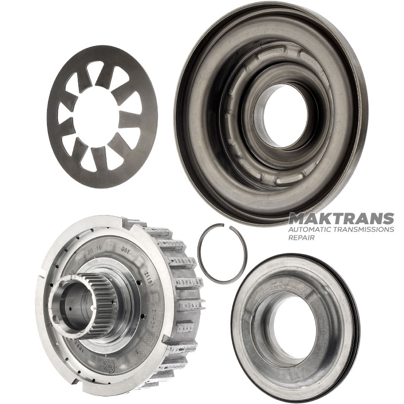Drum E Clutch ZF 8HP90, 8HP90A, 8HP90A HIS, 8HP90A74 - 7 friction discs, 1091471010, 1091471008, 0501325663