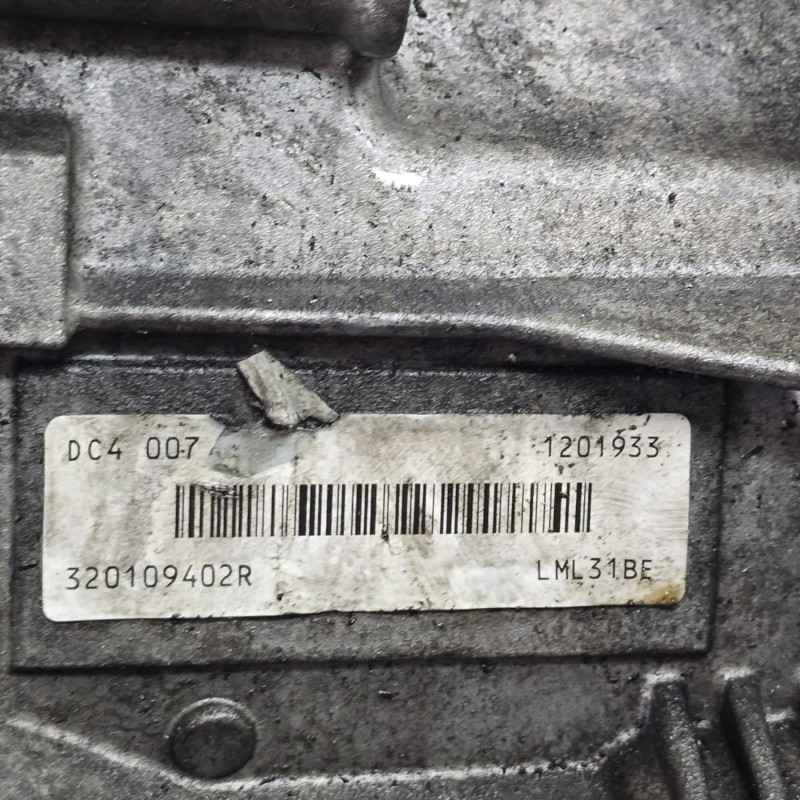 Automatic transmission assembly GETRAG 6DCT250, 6G-DCT, Renault DC4 007, 2WD — Renault Kadjar, 320109402R, 2500643600