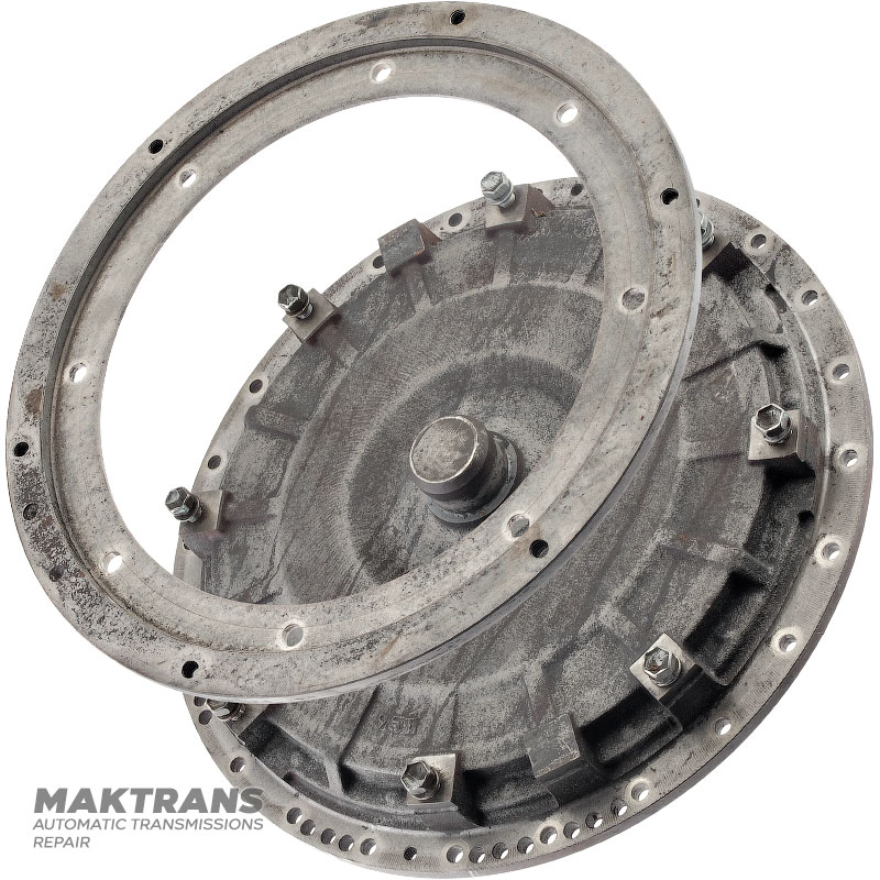 Front cover of the torque converter (assembled) AISIN WARNER A581 - 8 mounting holes, outer Ø of the pilot 43.25 mm