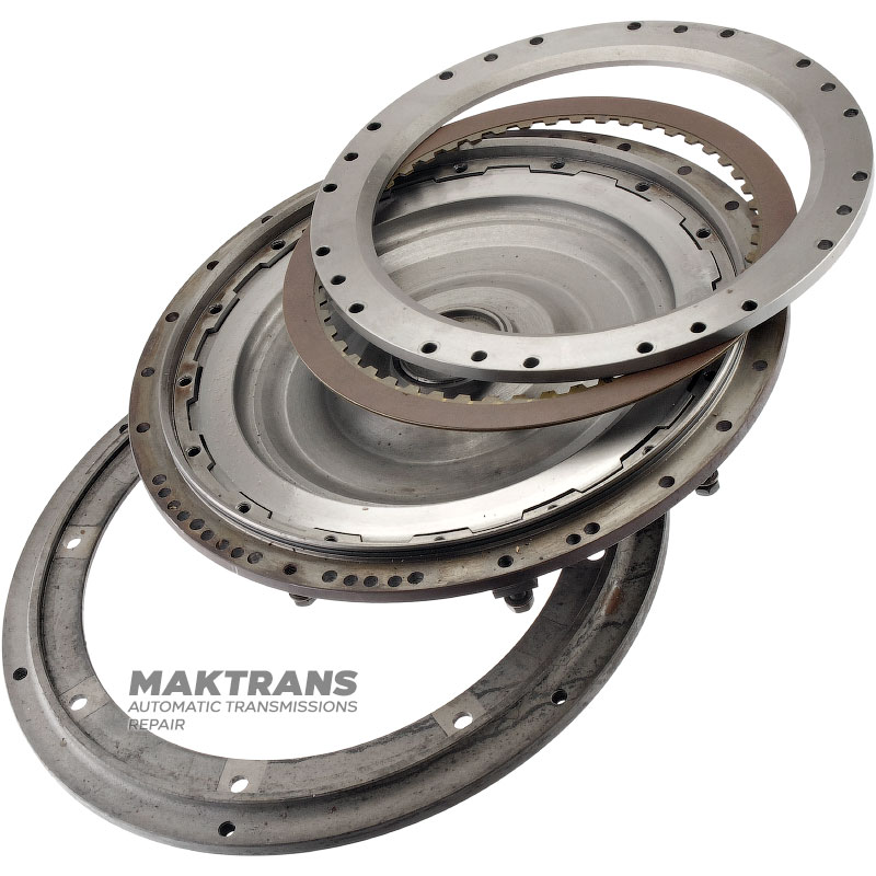 Front cover of the torque converter (assembled) AISIN WARNER A581 - 8 mounting holes, outer Ø of the pilot 43.25 mm