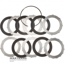 Set of steel and friction discs B1 Brake NISSAN RE6R01A / AISIN WARNER A466ND - total thickness of the set 33.60 mm, 5 friction discs