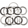 Set of steel and friction discs B1 Brake NISSAN RE6R01A / AISIN WARNER A466ND - total thickness of the set 33.60 mm, 5 friction discs