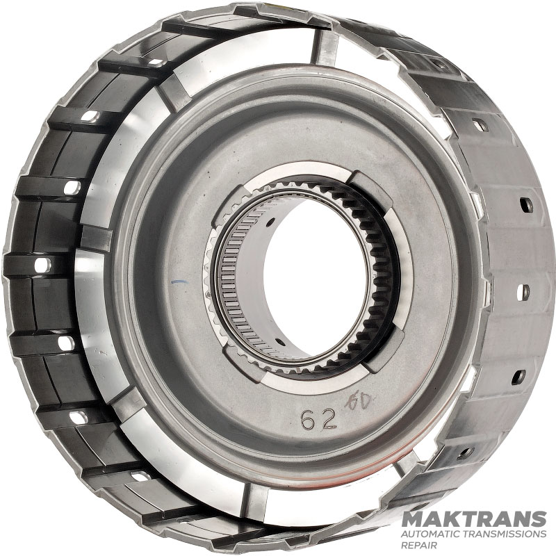 K2 Clutch Drum NISSAN RE6R01A / AISIN WARNER A466ND - total drum height 101 mm, 5 friction discs (height from piston to stopper 30 mm)
