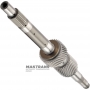 Shaft with sun gears P2 / P3 NISSAN RE6R01A / AISIN WARNER A466ND - total shaft length, P2 sun gear 38 teeth (ext. Ø 61.35 mm), P3 sun gear 31 teeth (ext. Ø 49.80 mm)