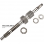 Shaft with sun gears P2 / P3 NISSAN RE6R01A / AISIN WARNER A466ND - total shaft length, P2 sun gear 38 teeth (ext. Ø 61.35 mm), P3 sun gear 31 teeth (ext. Ø 49.80 mm)