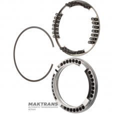 Piston with return spring B1 Brake NISSAN RE6R01A / AISIN WARNER A466ND - overall piston height 33.70 mm, outer Ø 202.30 mm, inner Ø 152.45 mm