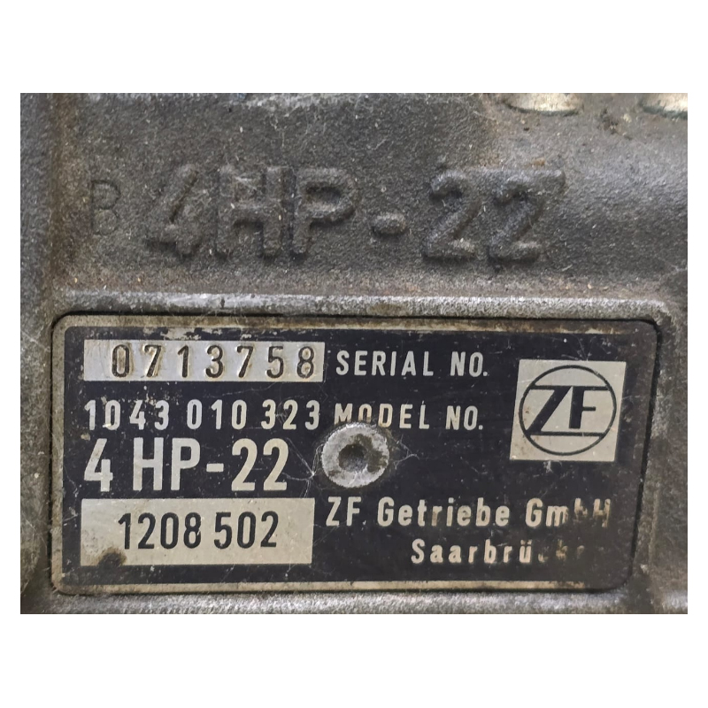 Transmission housing (assembly) ZF 4HP22 - 1043010323