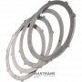 Overdrive Clutch Ford 4R100 Steel Wheel Set - 1 x 8.15mm Backup Wheel, 3 x 2.05mm Steel Wheel