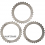 Ford E4OD Intermediate Clutch Steel and Friction Disc Set, 4R100 - 14.75mm Thickness, 158.55mm Int. Diameter, 30 Teeth