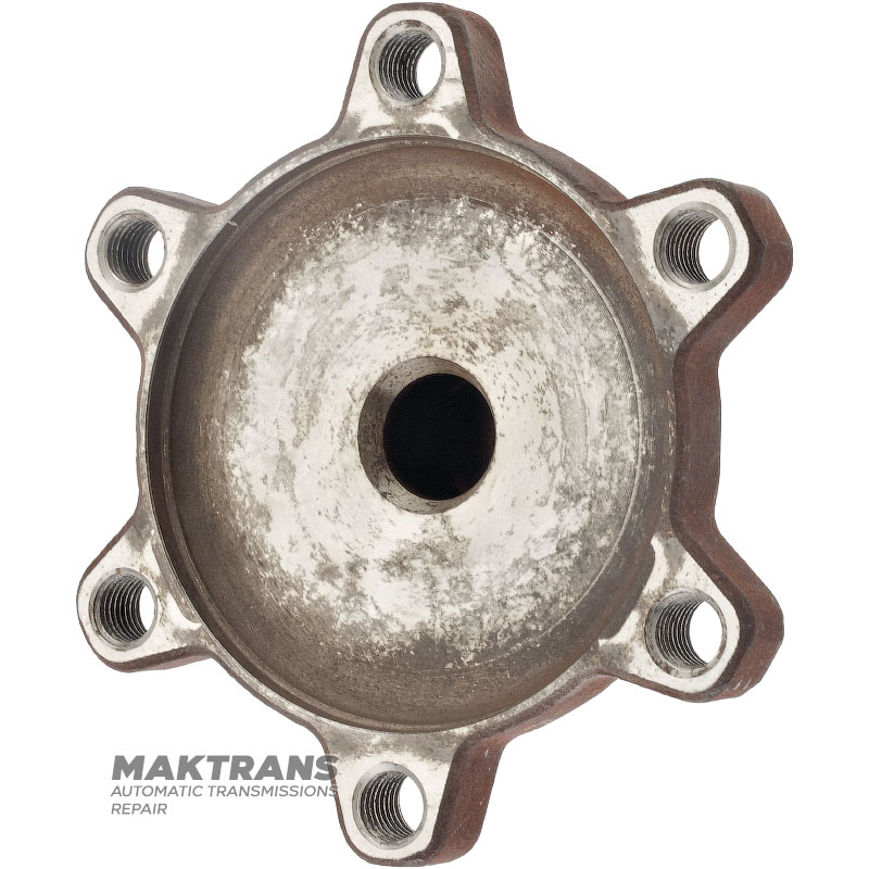 Axle flange (right) VAG DSG DL382 0CK, 0CL, 0CJ - overall height 81 mm, 6 mounting holes (in. Ø 10.60 mm, 57 mm between centers)