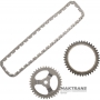 TOYOTA / LEXUS Hybrid PC60 Oil Pump Drive Kit - Chain (40 links), Pinion (41 teeth, OD 80.80 mm), Driven Pinion (37 teeth, OD 72.75 mm)