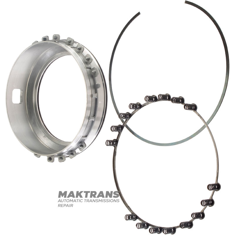 Piston with return spring B2 Brake TOYOTA / LEXUS Hybrid PC60 - overall height 57 mm, outer Ø 185.20 mm, inner Ø 137.80 mm