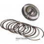 C2 Clutch Drum TOYOTA \ LEXUS PC60 Hybrid - overall height 127 mm, outer Ø of the drum, 4 friction discs