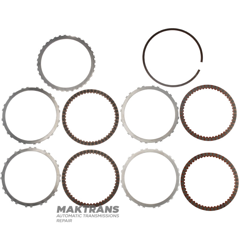 C2 Clutch Drum TOYOTA \ LEXUS PC60 Hybrid - overall height 127 mm, outer Ø of the drum, 4 friction discs