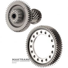 The main differential pair of the TOYOTA / LEXUS Hybrid PC60 is an intermediate shaft with 50 teeth (outer diameter 138.15 mm) / 16 teeth (outer diameter 64.45 mm), differential pinion with 61 teeth (outer diameter 206 mm)