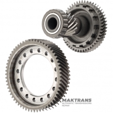 The main differential pair of the TOYOTA / LEXUS Hybrid PC60 is an intermediate shaft with 50 teeth (outer diameter 138.15 mm) / 16 teeth (outer diameter 64.45 mm), differential pinion with 61 teeth (outer diameter 206 mm)