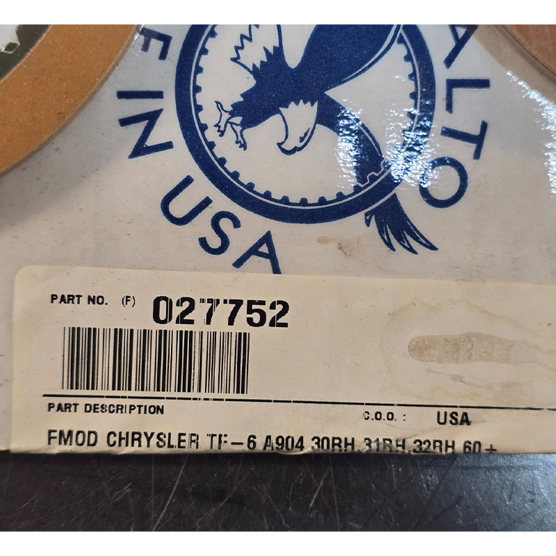 CHRYSLER A904 Friction Disc Set, 30RH, 31RH, 32RH — ALTO USA