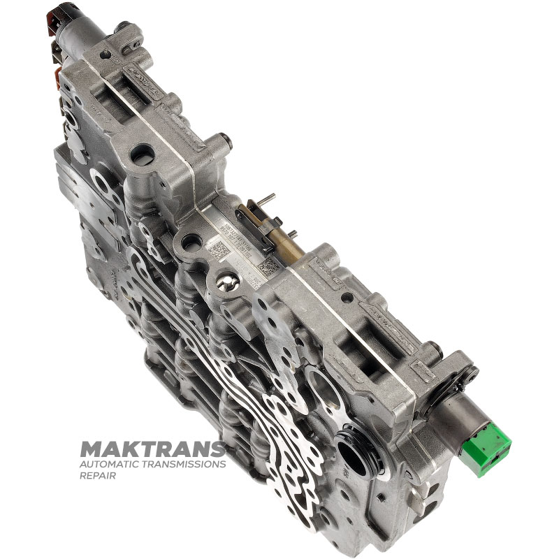 Valve body (complete with solenoids) ZF 8HP90 — used, untested, separator plate A028/B028, 1087327099