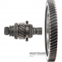 The main pair of the JATCO JF015E differential is an intermediate shaft with 17 teeth (ext. Ø 60.55 mm), 66 teeth (ext. Ø 206.85 mm)