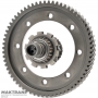 The main pair of the JATCO JF015E differential is an intermediate shaft with 17 teeth (ext. Ø 60.55 mm), 66 teeth (ext. Ø 206.85 mm)