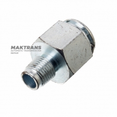 Cooling system nipple / adapter 62TE - overall height 30.55 mm, int. Ø 9.50 mm / 12.55 mm