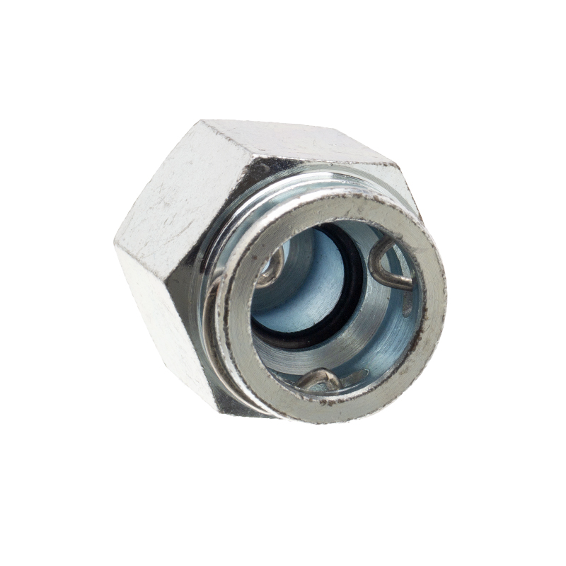 Cooling system nipple / adapter 62TE - overall height 30.55 mm, int. Ø 9.50 mm / 12.55 mm