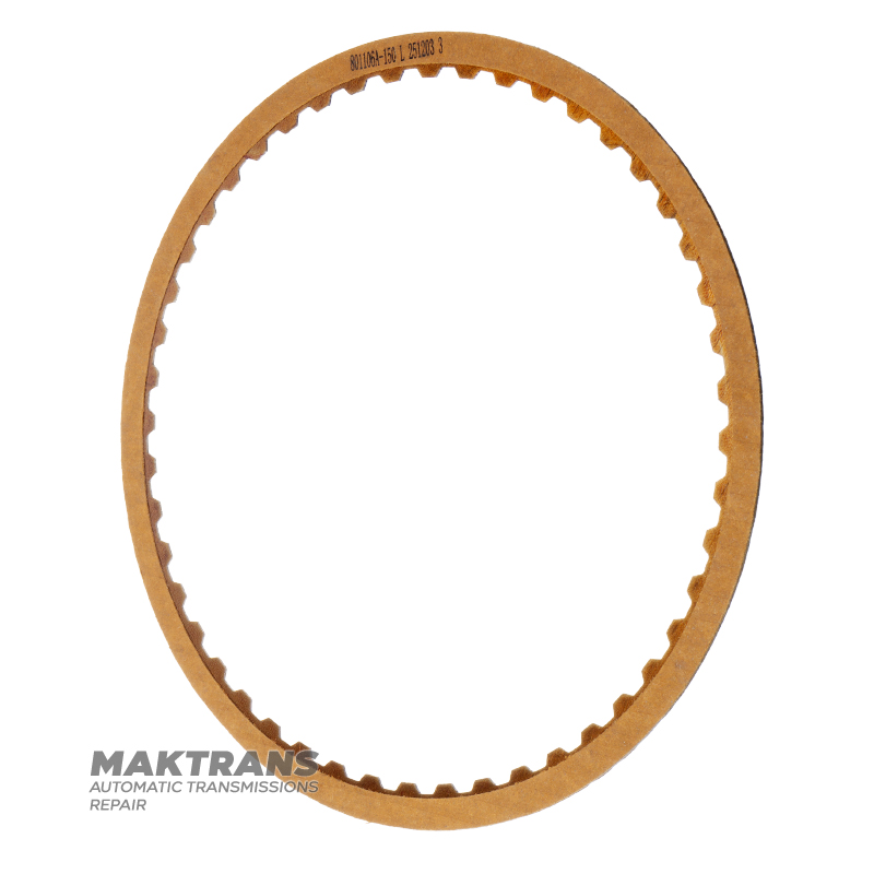 Friction disc C1 / FORWARD Clutch UA80E, UA80F, AWF8G45 - 48 teeth, outer Ø 162.75 mm, thickness 1.50 mm, 3563306030