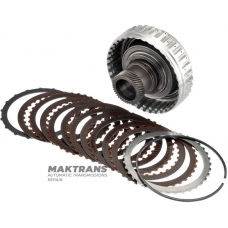 K1 Clutch Drum (Type 1) Mercedes-Benz 722.9 - 5x5 (single-sided friction discs), R2212721324