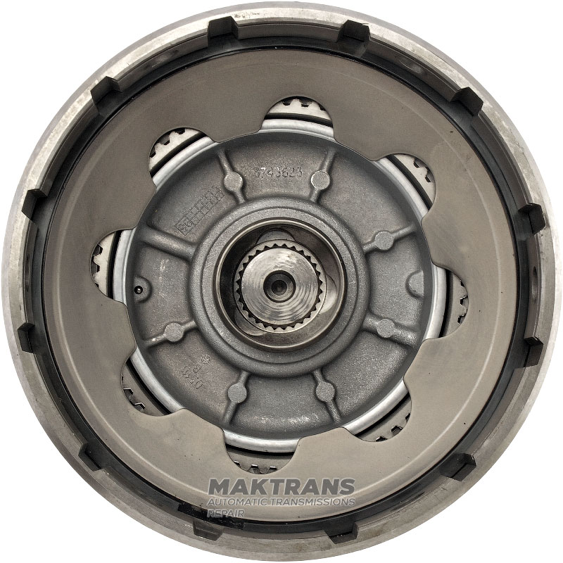 Input shaft / drum FORWARD Clutch DODGE / CHRYSLER 46RE, 47RE - overall length 276 mm, drum outer Ø 188.85 mm