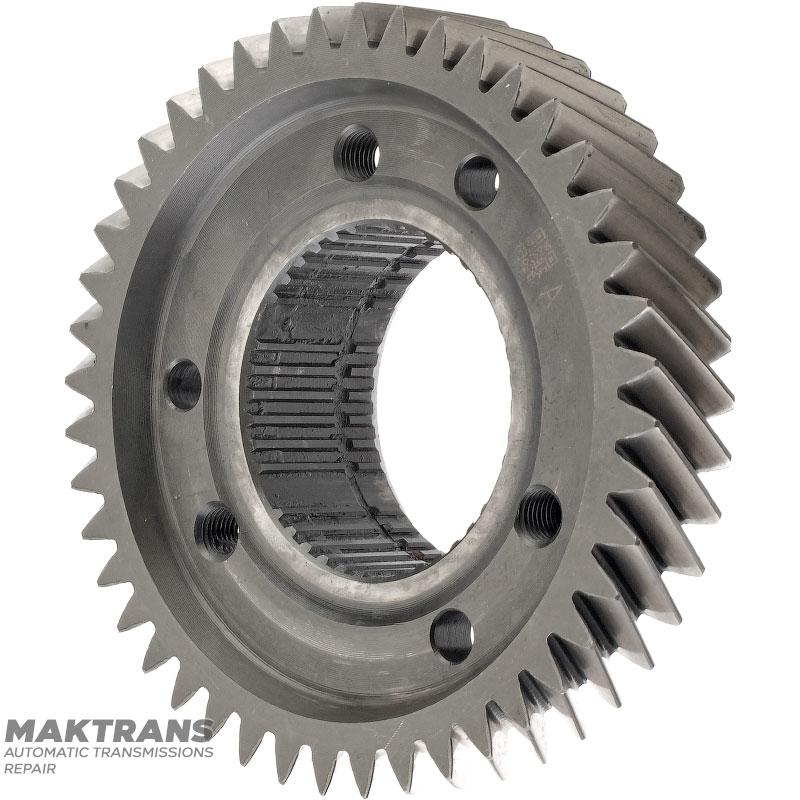 Counter Drive Gear U660E, U660F — 44 teeth, outer diameter 140.85 mm, 3578233030 (used and inspected, without bearings)